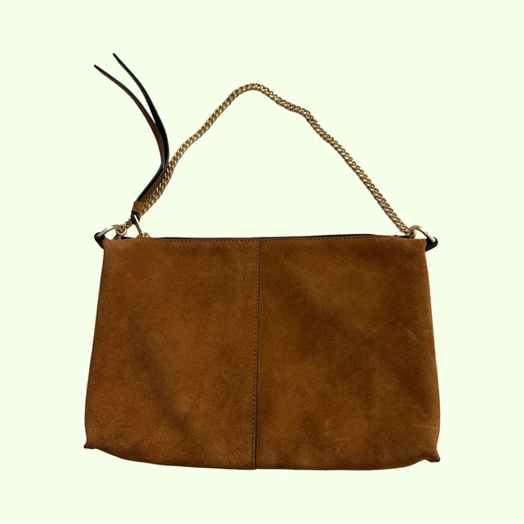 All Saints Eve  Suede Shoulder Bag - Picture 2 of 9